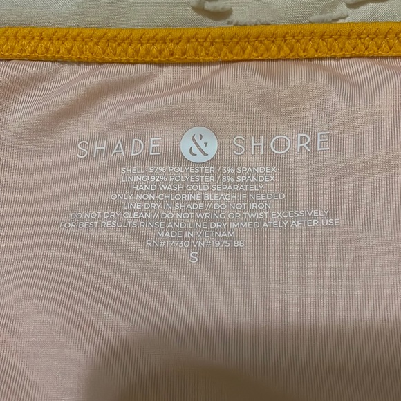 Shade & Shore yellow bikini. 32 B/S - Picture 7 of 7